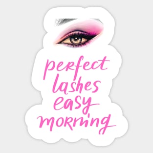 eyelashes Sticker